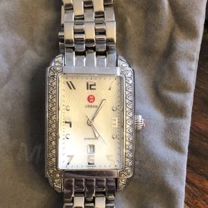 Michele urban diamond watch